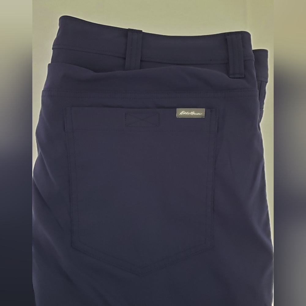 Eddie Bauer Fleece Lined Tech Pants Men's 38" x 30" - Picture 2 of 14